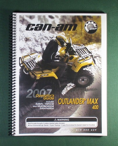 2007 bombardier outlander max - bombardier,