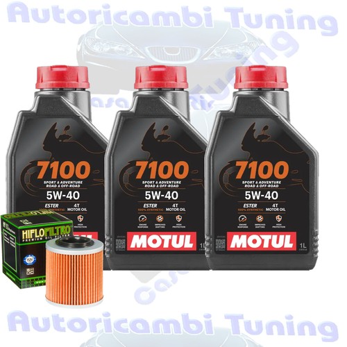 Kit tagliando olio motul 7100 - tagliando,