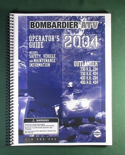 2004 bombardier outlander 400 - bombardier,